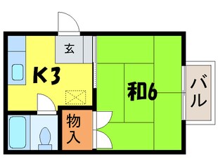 ハイツきいちの物件間取画像